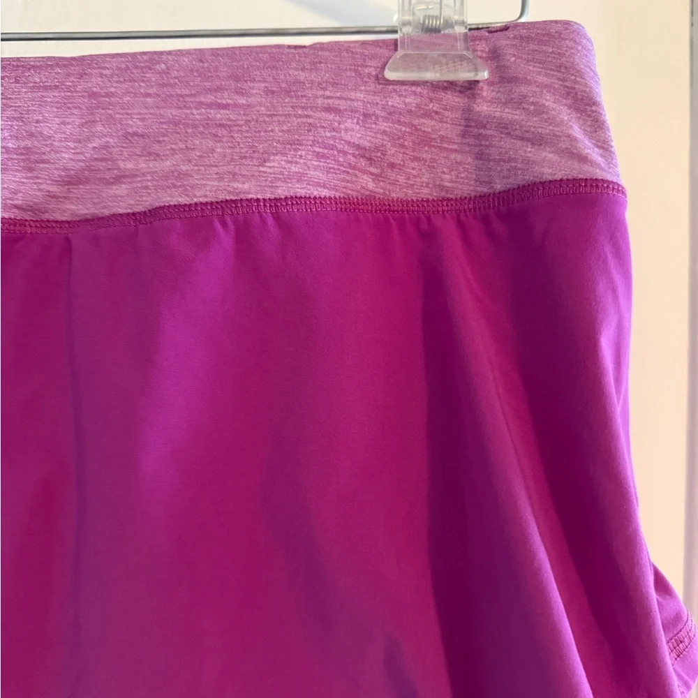 Lululemon Pace Setter Tennis Skirt Ultra Violet / Heathered Ultra Violet Size 6
